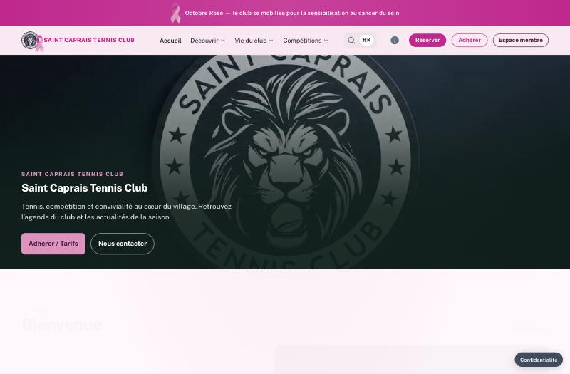 Saint Caprais Tennis Club